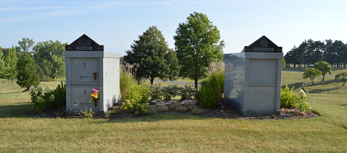 sarcophagus at All Souls Cemetery