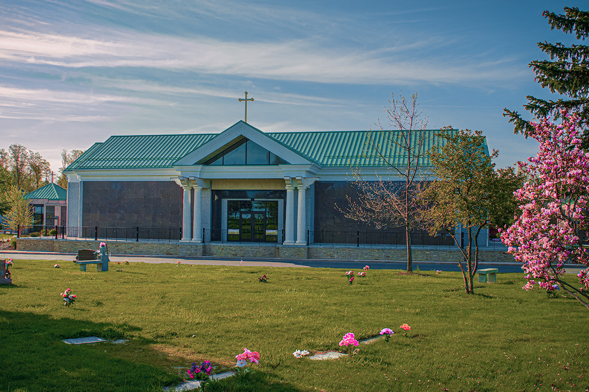 Holy Angels Masuoleum at All Souls Cemetery, Chardon