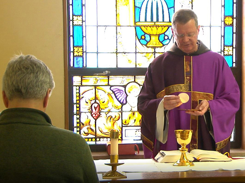 Mass at Calvary