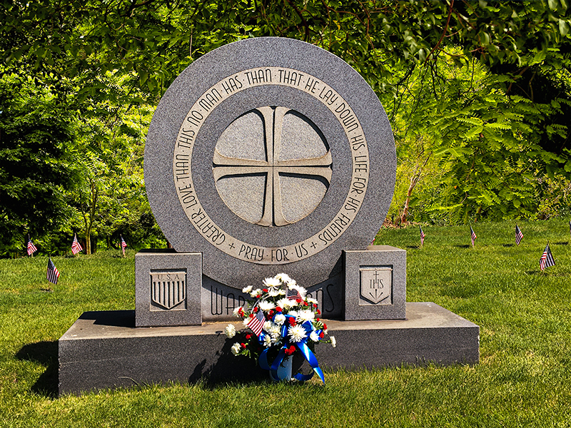 Veteran Monument at Calvary