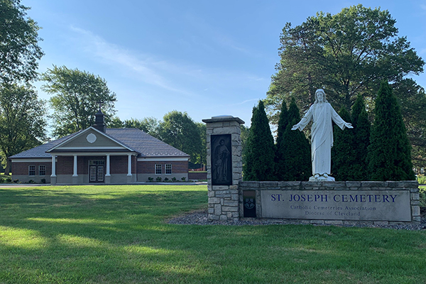 New office at St. Joseph Cemetery Avon