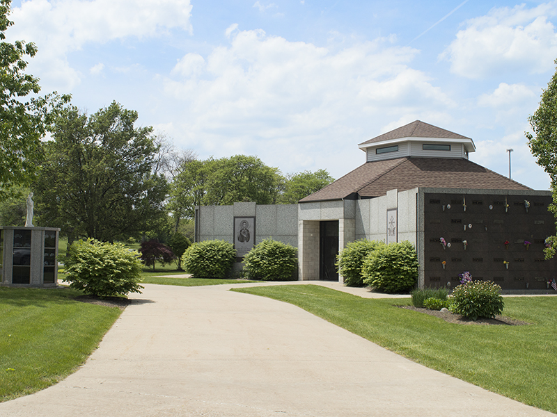 Good Shepherd Mausoleum at Holy Cross Akron