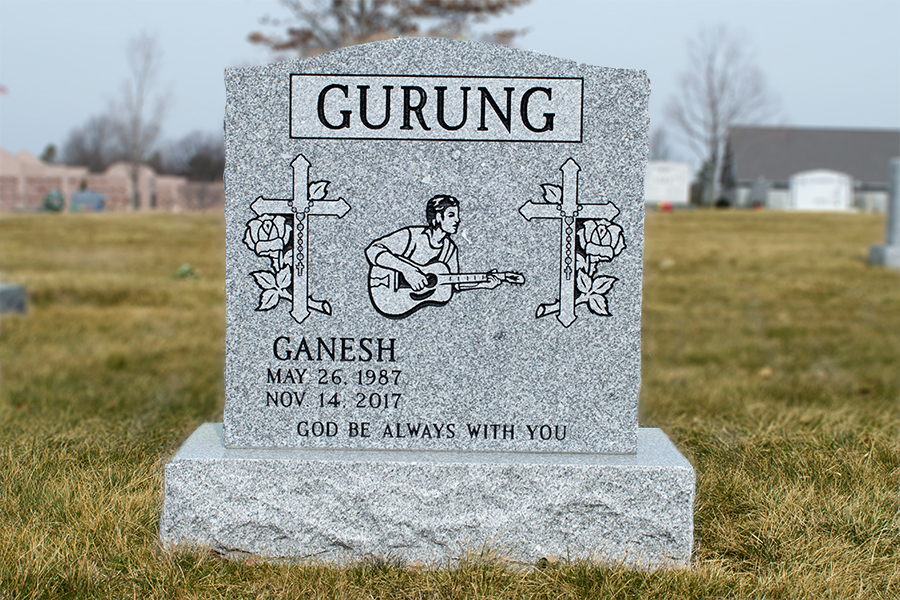 Custom Monument - Single Grave